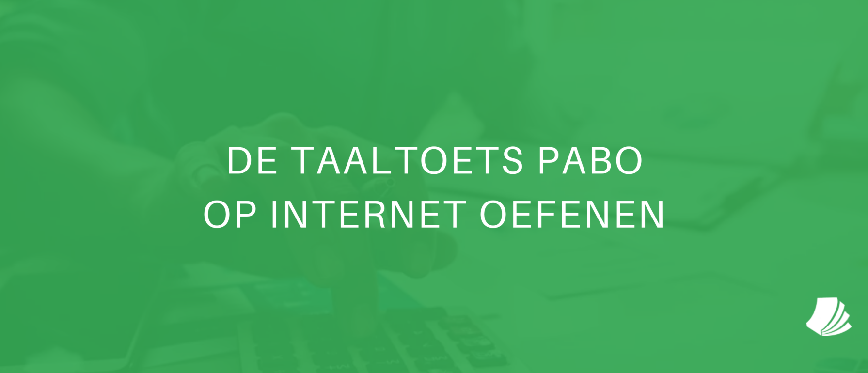 De taaltoets pabo op internet oefenen