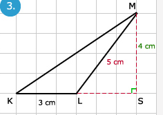 driehoek oppervlakte hulplijn