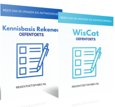 e-books wiscat en kennisbasis rekenen oefentoetsen cover