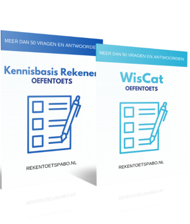 e-books wiscat en kennisbasis rekenen oefentoetsen cover