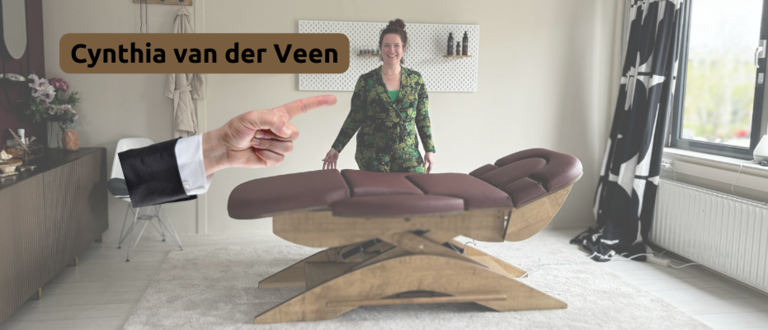 Cynthia van der Veen en de Relax Sensation PRO