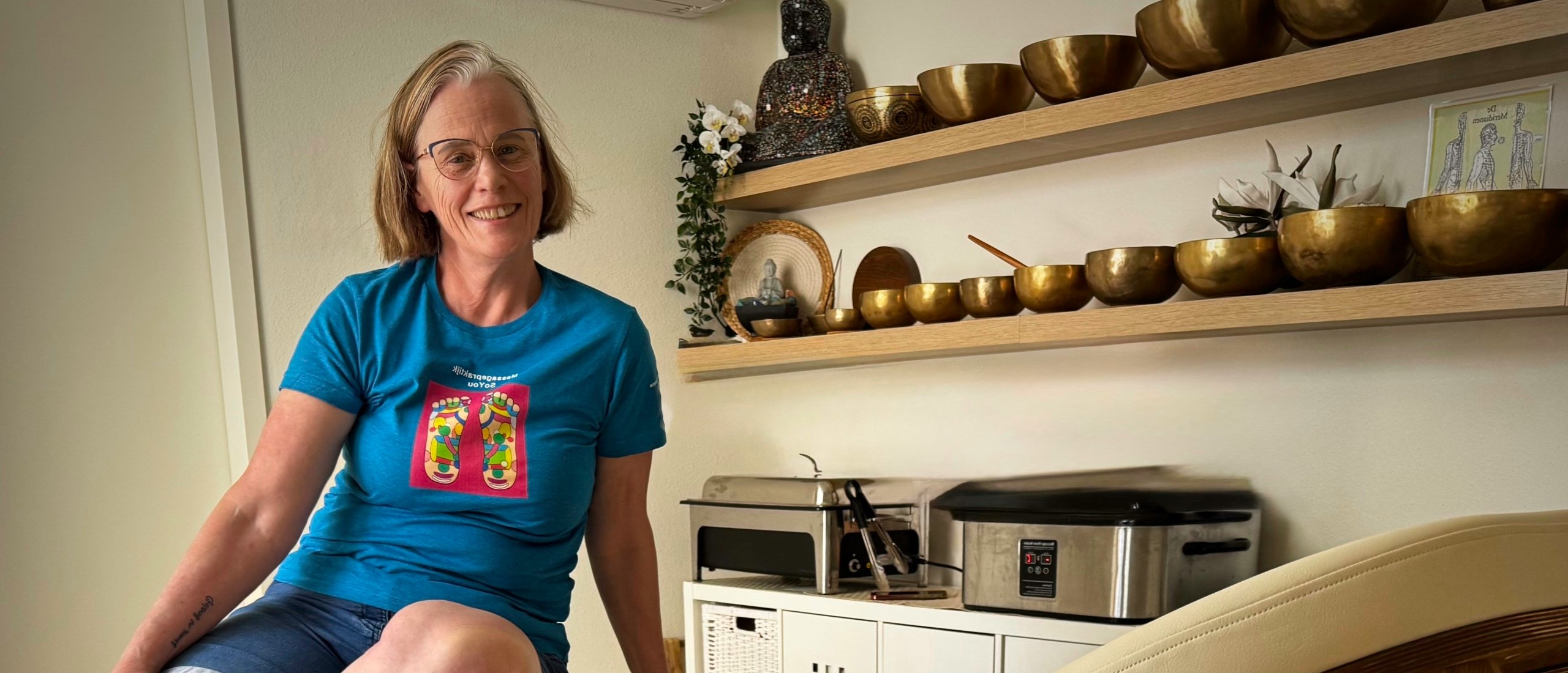 Massagetherapeut Lia Broer uit Roden: holistische behandelingen én de nieuwe Relax Sensation PRO-S massagetafel