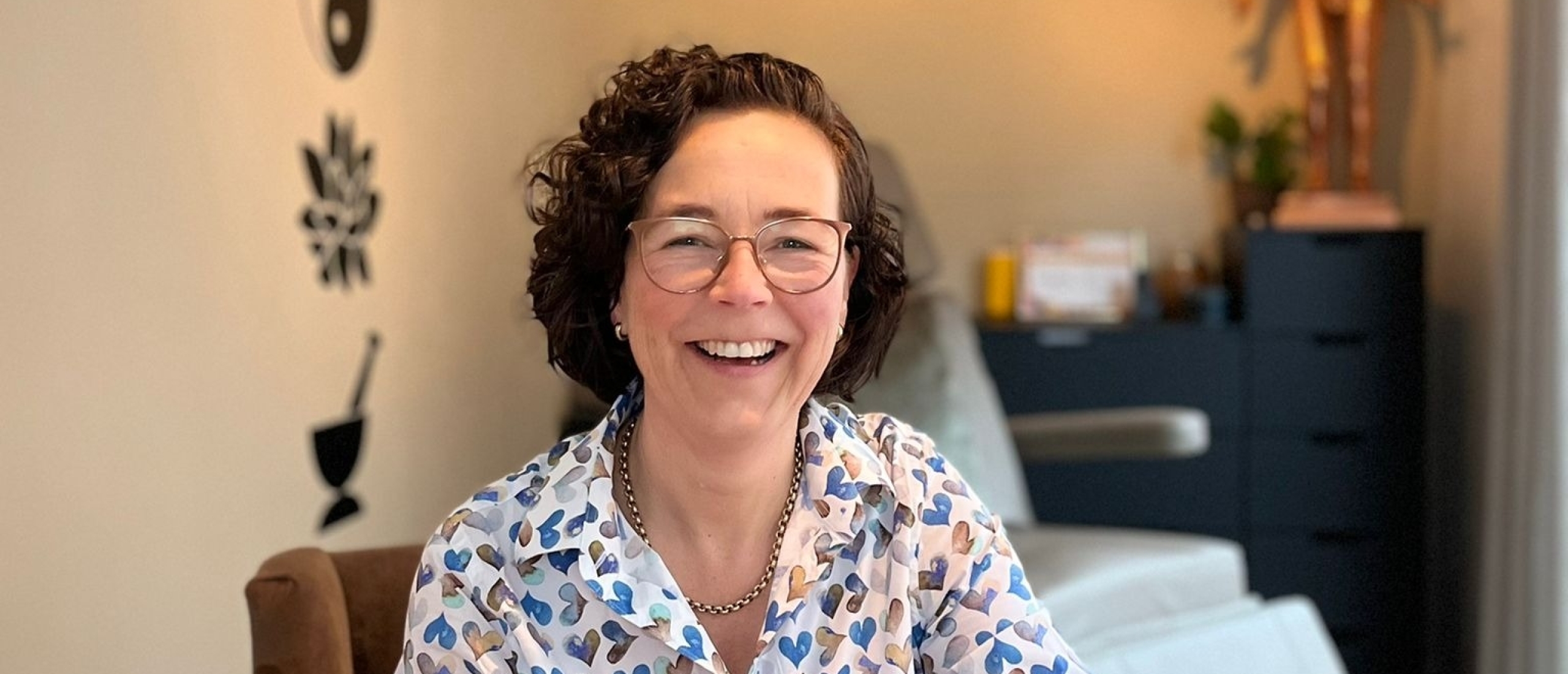 Miranda in haar praktijk