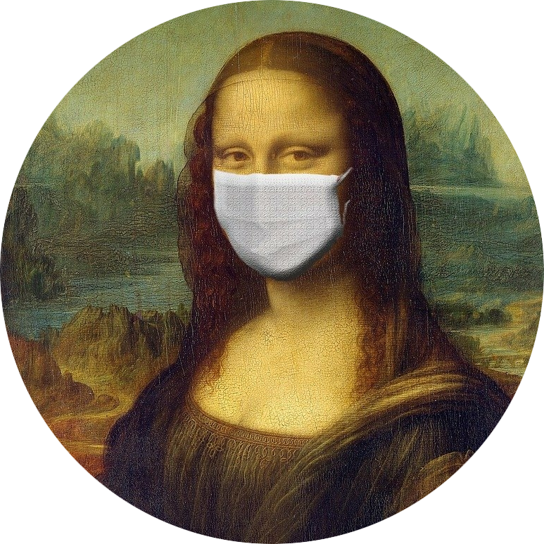 Mona Lisa en COVID