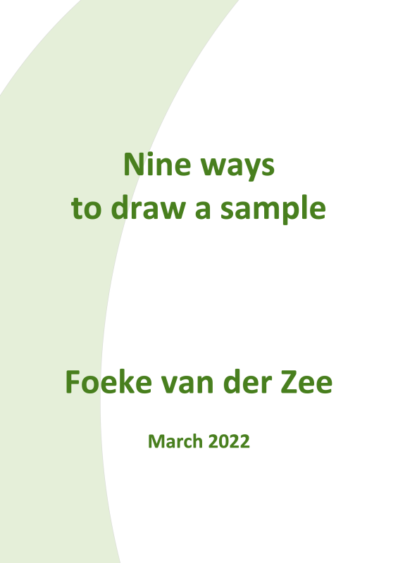 How to draw a sample