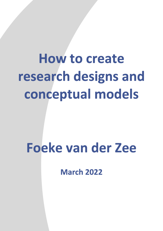 How to create research designs and conceptual models