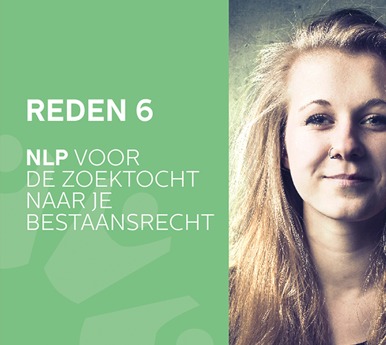 Reden 6: NLP voor de zoektocht naar je bestaansrecht