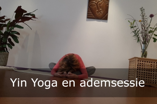 Yin yoga en ademsessie