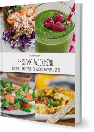 Afslank receptenbijbel review - weekmenu