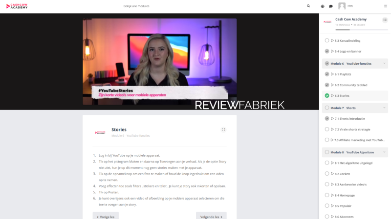 Cash Cow Academy Review Module 6