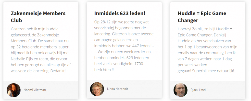 Huddle Software Review - ervaringen