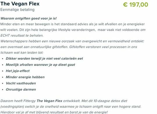 kosten the vegan flex