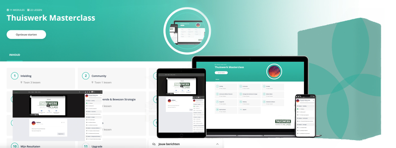 Affiliate marketing beginnen Thuiswerk Masterclass