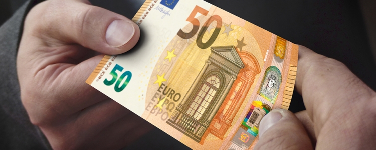 Nieuw 50 Euro Biljet Per April 2017 De Ridder Den Hertog