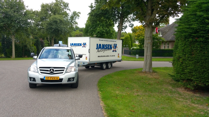 Je aanhanger rijbewijs halen in 1 dag inclusief examen