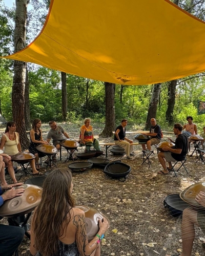 MAG handpan workshop sound healing training