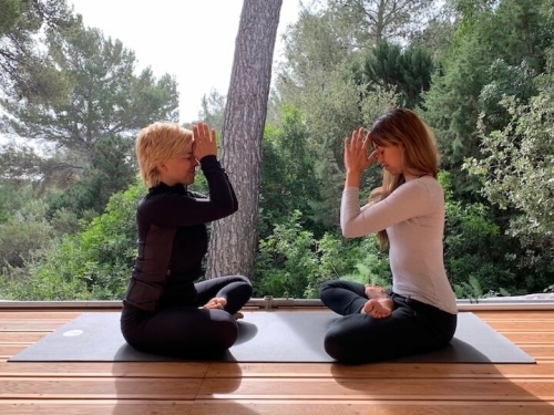 sacred yoga teacher student connection