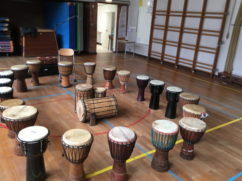 workshop djembé ritmus