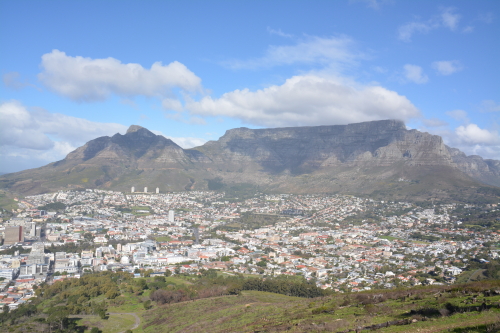 cape town_view on table mountain