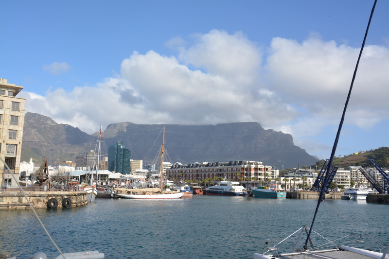 Kaapstad Tafelberg vanaf waterfront
