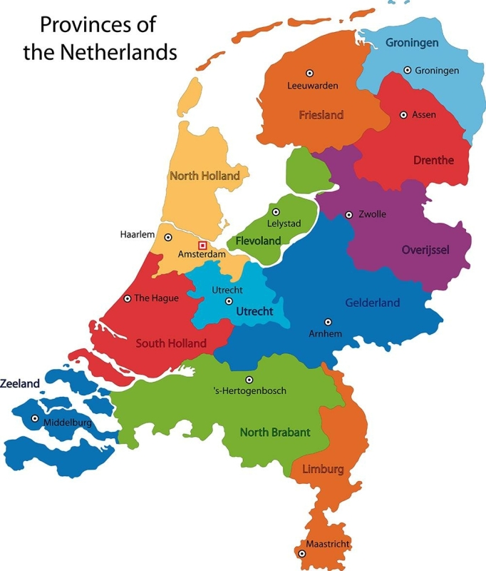 nederland-provincies-kaart