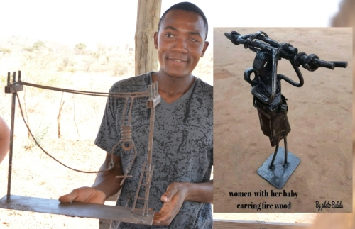 Pilato Bulala scrap metal artist