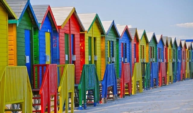 strandhuisjes Muizenberg Kaapstad