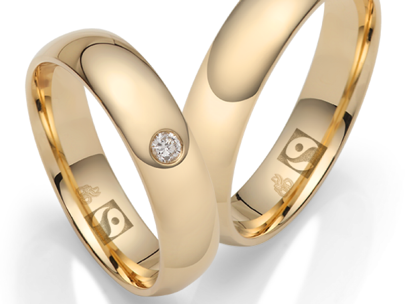 diamant in fairtrade gouden ringen rauschmayer