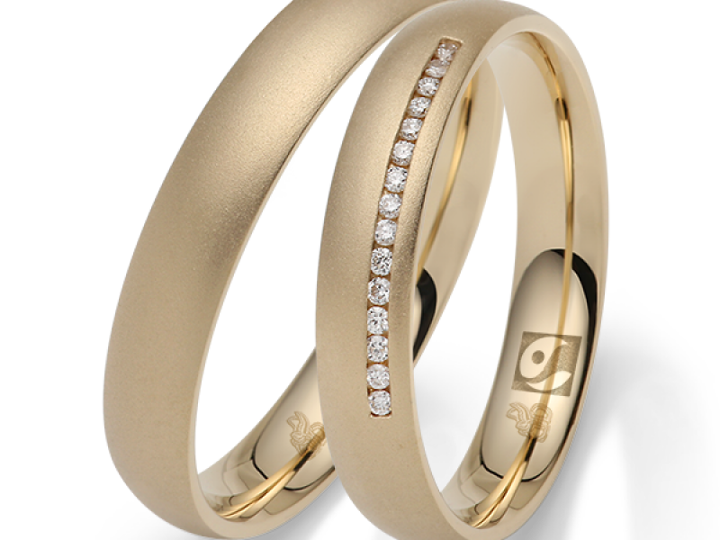 diamanten in fairtrade gouden trouwringen