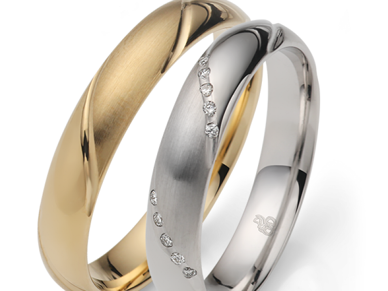 gouden ringen met diamanten van rauschmayer