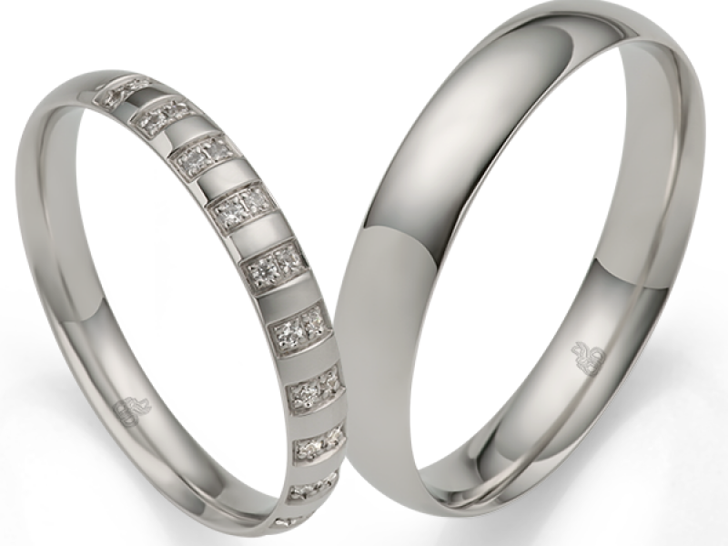 Platinum trouwring rauschmayer