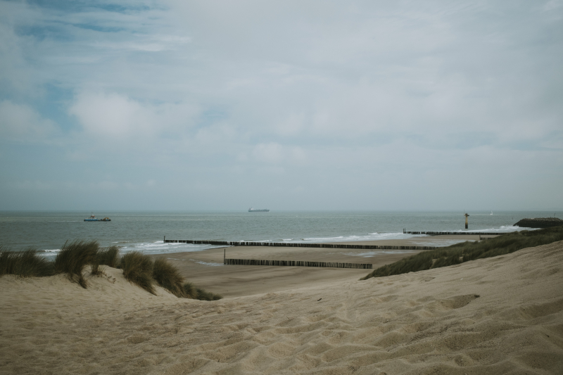 Cadzand uitzicht nederlandse-kust-cadzand-fietsrit-gravel