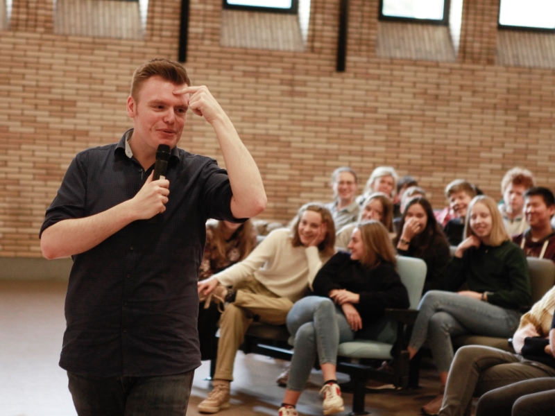 online veiligheid lezing voor jongeren