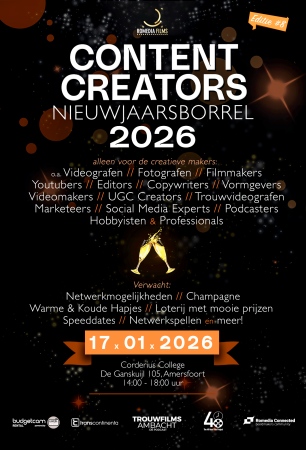 Content Creators Nieuwjaarsborrel 2026