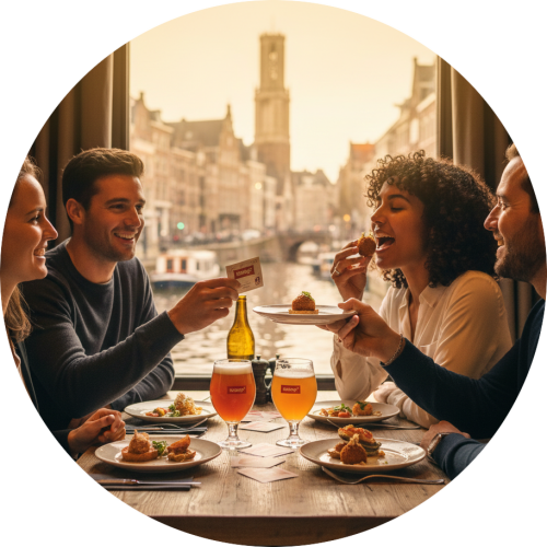 teamuitje stadswandeling utrecht hapjes