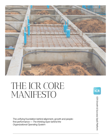Cover e-book The ICR Core Manifesto