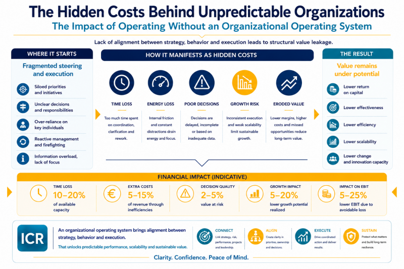 The ICR Organizational Operating System - The Hidden Costs Behind Unpredictable Organizations