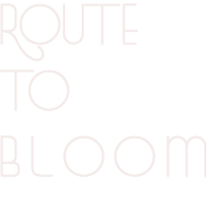 route to bloom logo teks 203x180