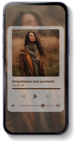 Gratis geleide audio voor ontspanning en bewustwording bij Sacred Life