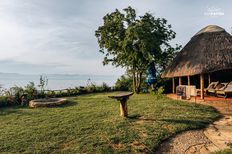 Lake Albert Safari Lodge met uitzicht over Lake Albert in Oeganda