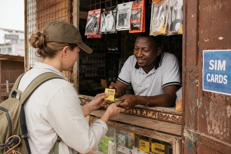 Lokale prepaid simkaart kopen in Oeganda voor MTN of Airtel