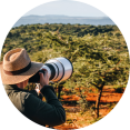 Kim Paffen fotografeert wildlife in Kenia — de fotografische blik als onderdeel van routeadvies