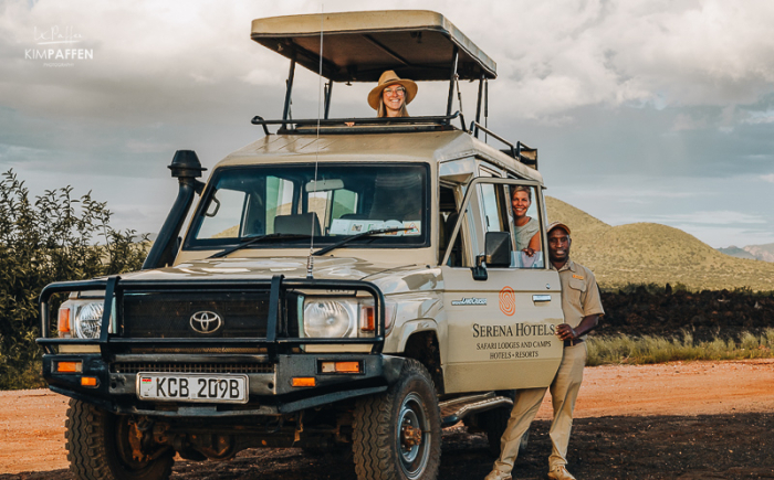 Safari Game Drives met Kilaguni Serena Safari Lodge in Tsavo West Kenia 4X4 game drives in Tsavo West National Park met Serena Safari Lodge in Kenia