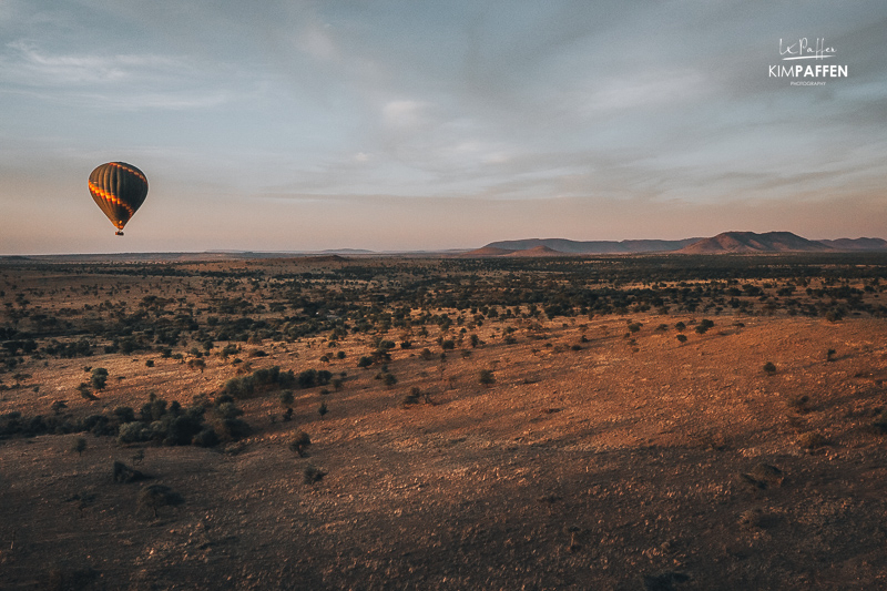 Ballon Safari in Serengeti National Park Tanzania