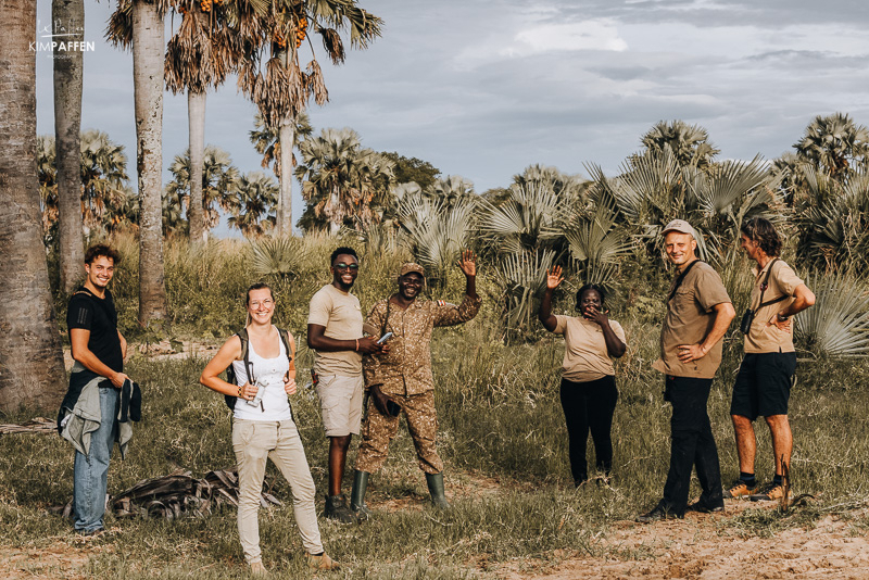 Wandelsafari in Murchison Falls Park Oeganda met UWA Rangers en gekwalificeerde gids
