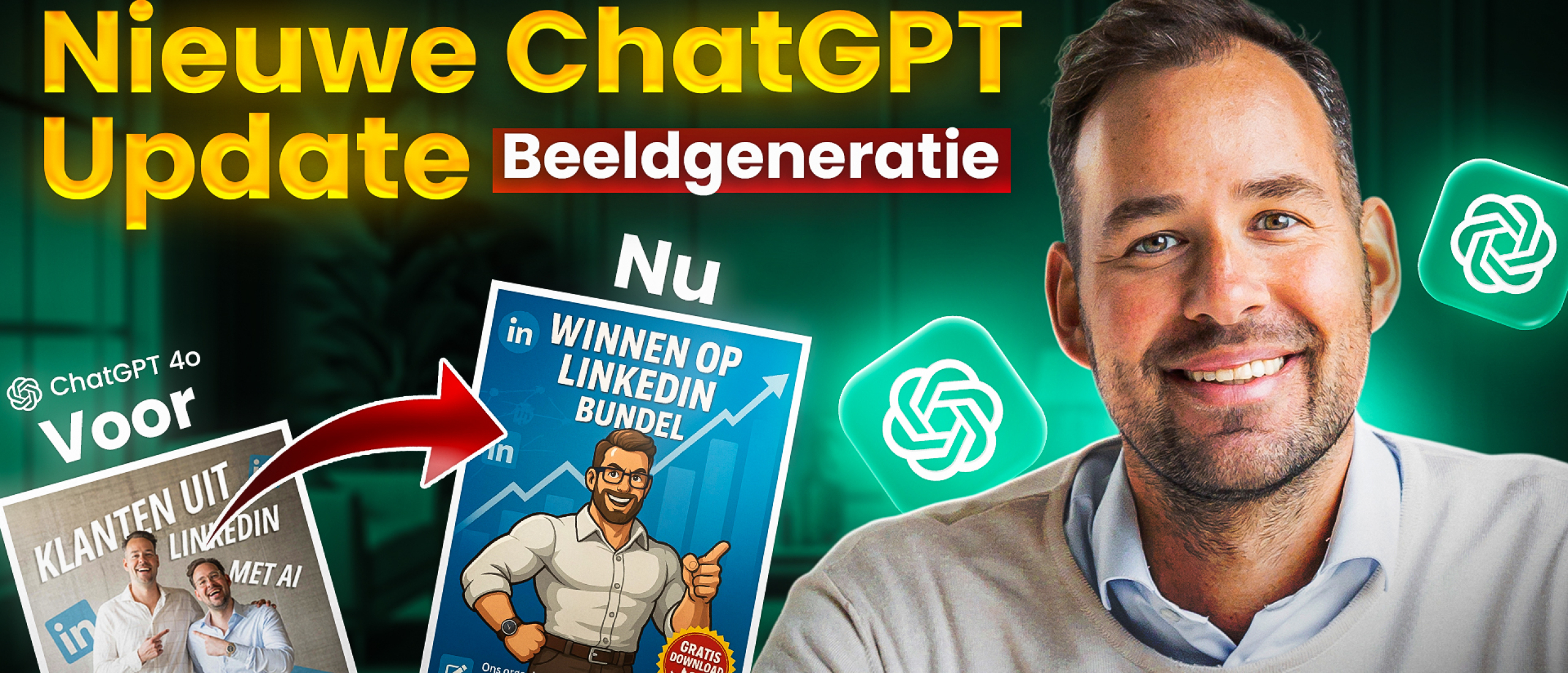 Nieuwe ChatGPT 4o Beeldgeneratie update AI afbeeldingen is live!