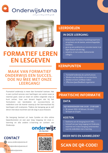 flyer-leergang-formatief-leren-en-lesgeven