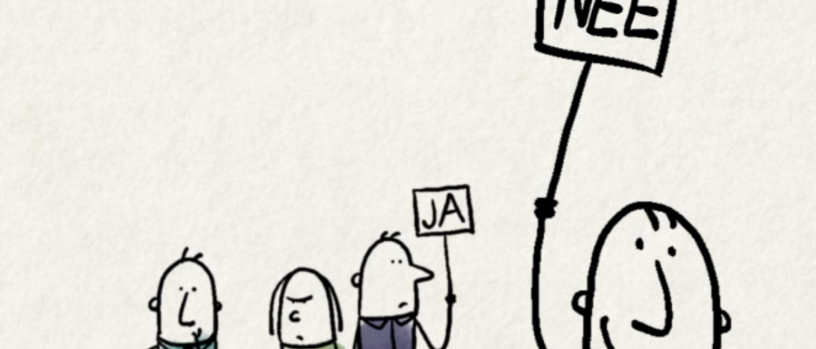 Discussie op het scherpst van de snede