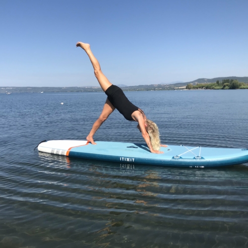 Yoga op SUPboard
