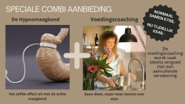 actie aanbieding hypnomaagband en voedingscoaching